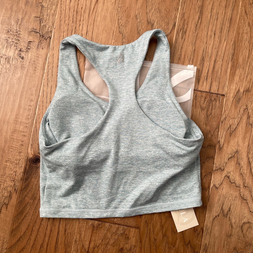 P’tula Bare Racerback Crop Top